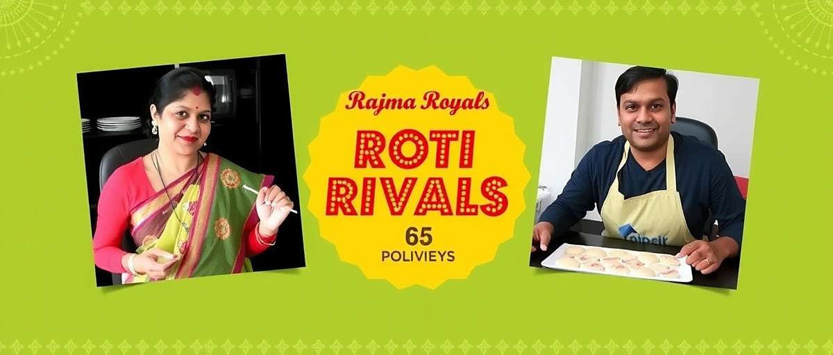 Roti Rivals Diwali Celebration Roti Rivals Diwali special event with players making festive sweets and rotis